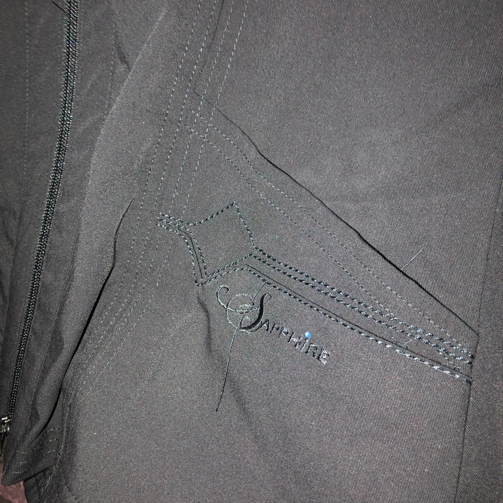 Black scrub jacket - Picture 5 of 6